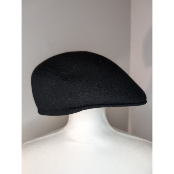 Lake of the Isles wool black paperboy hat - Picture 5 of 7